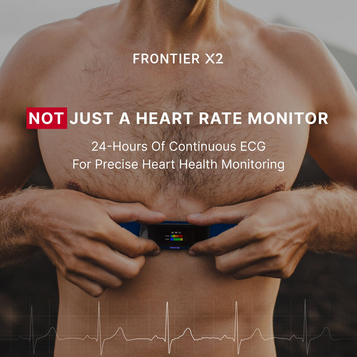 Frontier X2 | Smart ECG Heart Monitor & Chest Strap